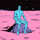 Exclusive photos of the only person in existence yet to own a copy of Watchmen in some form.